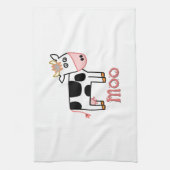 LINGE DE CUISINE VACHE À MOO D'AMUSEMENT (Vertical)