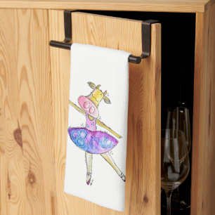 Linge De Cuisine Vache blanche mignonne