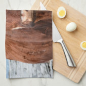 Linge De Cuisine Vache Brown (Quart Plié)