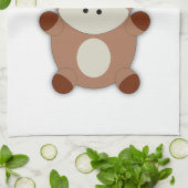 Linge De Cuisine Vache Brown mignonne (Plié)