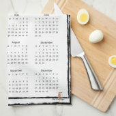 Linge De Cuisine Vache dans la prairie 2025 Calendrier (Quart Plié)