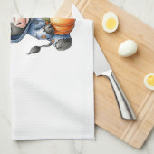Linge De Cuisine Vache de Halloween Moo Boo (Quart Plié)