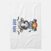Linge De Cuisine Vache de Halloween Moo Boo (Vertical)