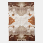 Linge De Cuisine Vache Kaleidoscope Cachée Motif (Vertical)