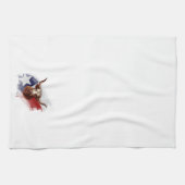 Linge De Cuisine Vache longhorne du Texas (Horizontal)