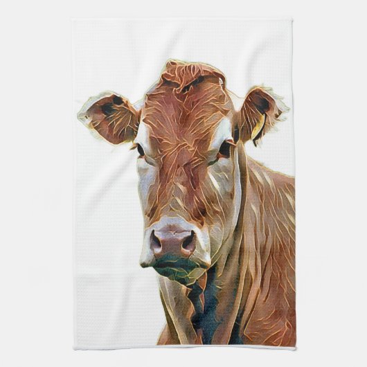 LINGE DE CUISINE VACHE MIGNONNE (Vertical)