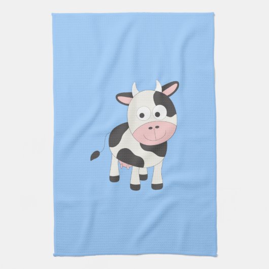 Linge De Cuisine Vache mignonne (Vertical)