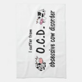 Linge De Cuisine Vache OCD (Vertical)