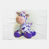 Linge De Cuisine Vache pourpre (Horizontal)