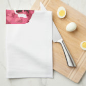 Linge De Cuisine Vache rose (Quart Plié)