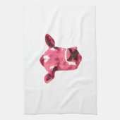 Linge De Cuisine Vache rose (Vertical)
