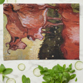 Linge De Cuisine Vaches (après Jordaens) par Vincent van Gogh (Plié)