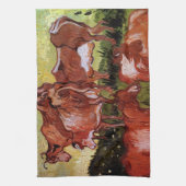 Linge De Cuisine Vaches (après Jordaens) par Vincent van Gogh (Vertical)