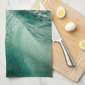 Linge De Cuisine Vague de Pipeline (Quart Plié)