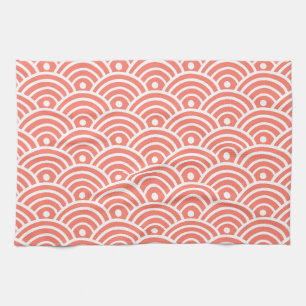 Linge De Cuisine Vague d'eau japonaise
