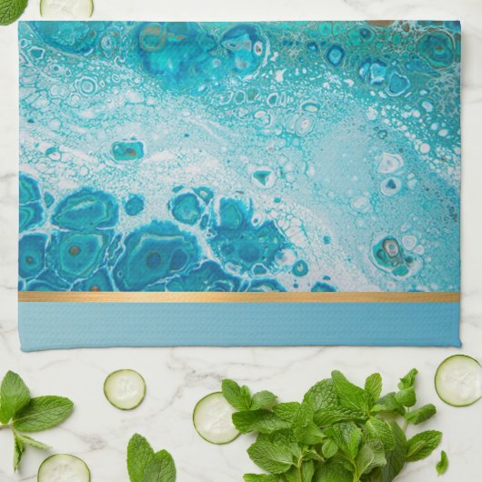 Linge De Cuisine Vague écrasante (Plié)