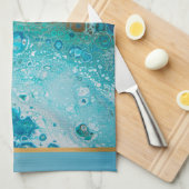 Linge De Cuisine Vague écrasante (Quart Plié)