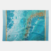 Linge De Cuisine Vague écrasante (Horizontal)