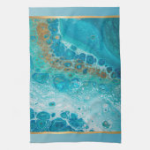 Linge De Cuisine Vague écrasante (Vertical)