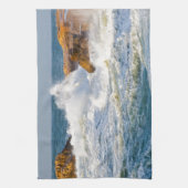 Linge De Cuisine Vagues de mer (Vertical)