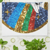 Linge De Cuisine vaisseau spatial séquentiel (Plié)