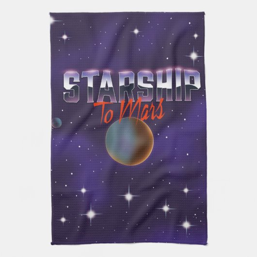 Linge De Cuisine Vaisseau spatial vers Mars (Vertical)