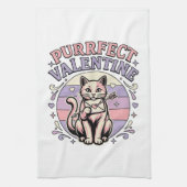 Linge De Cuisine Valentin chat parfait Amour de la Saint-Valentin V (Vertical)
