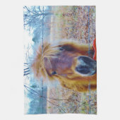 Linge De Cuisine Valentine Heart Horse (Vertical)