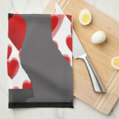 Linge De Cuisine Valentine Kitties (Quart Plié)