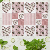 Linge De Cuisine Valentine Quilt Kitchen Towels (Plié)