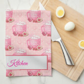 Linge De Cuisine Valentine's Pink & White Coffee Mug    (Quart Plié)