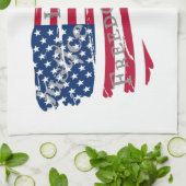 Linge De Cuisine Valeurs américaines (Plié)