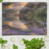 Linge De Cuisine Vallée de la Lavender à Dawn (Plié)