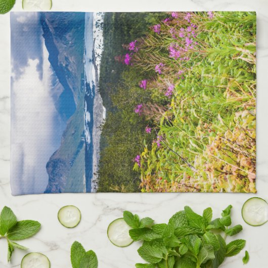 Linge De Cuisine Vallée de Matanuska, centre-sud de l'Alaska (Plié)