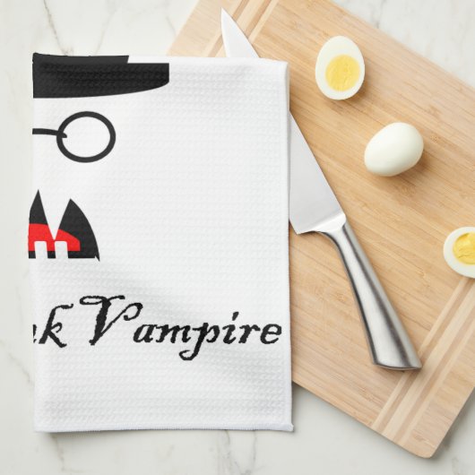 Linge De Cuisine Vampire de Steampunk (Quart Plié)