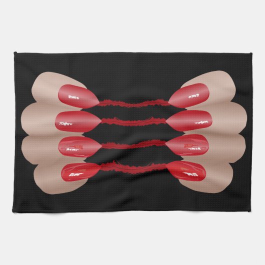 Linge De Cuisine Vampire finger V.2 (Horizontal)