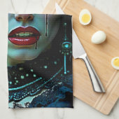 Linge De Cuisine Vampire Queen: Dark Allure Art (Quart Plié)