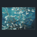 Linge De Cuisine Van Gogh Almond Blossoms Dark Turquoise<br><div class="desc">Apportez une élégance intemporelle dans votre cuisine avec cette serviette de cuisine Van Gogh Almond Blossoms turquoise foncée. Inspiré par le chef-d’oeuvre emblématique de Van Gogh, les délicates fleurs d’amandes s’élèvent magnifiquement contre le riche arrière - plan turquoise, créant un look à la fois classique et moderne. Douce, durable et...</div>