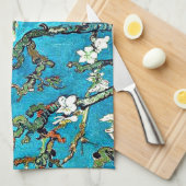 Linge De Cuisine Van Gogh - Branches d'amandes florissantes (Quart Plié)