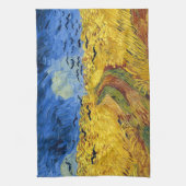 Linge De Cuisine Van Gogh Champs de blé Impressionniste Peinture (Vertical)
