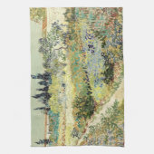 Linge De Cuisine Van Gogh Garden à Arles 1888 (Vertical)