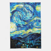 Linge De Cuisine Van Gogh - Nuit étoilée (Vertical)