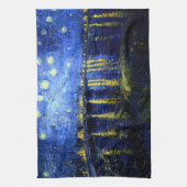 Linge De Cuisine Van Gogh - Nuit étoilée sur le Rhône (Vertical)