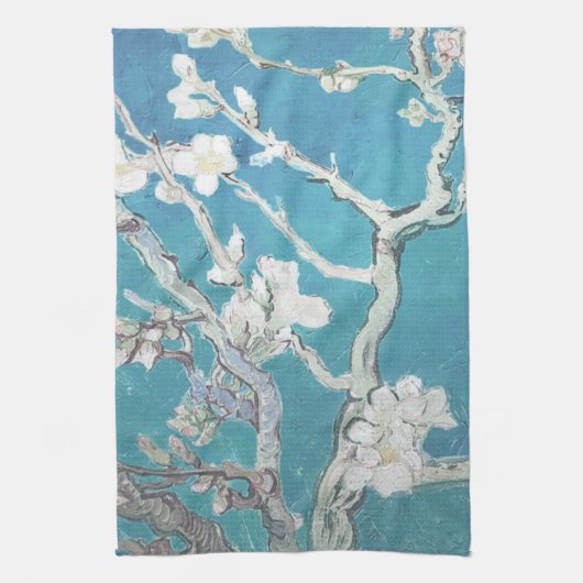 Linge De Cuisine Van Gogh Painage en fleurs aux amandes (Vertical)