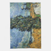 Linge De Cuisine Van Gogh Road Avec Cyprès Impressionnisme (Vertical)