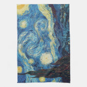 Linge De Cuisine Van Gogh Starry Classic Nuit Impressionnisme Art (Vertical)