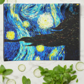 Linge De Cuisine Van Gogh - Starry Night (Plié)