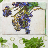 Linge De Cuisine Van Gogh Vase d'Irises (Plié)