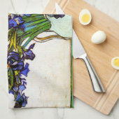 Linge De Cuisine Van Gogh Vase d'Irises (Quart Plié)