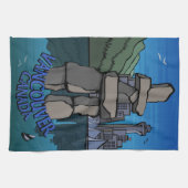 Linge De Cuisine Vancouver Towel Vancouver Souvenir Tea Towel (Horizontal)